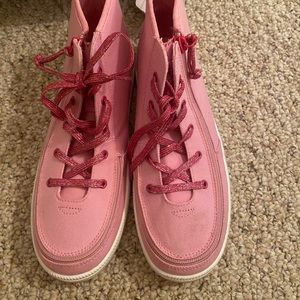 Girls Billy Footwear Pink sparkly shoes